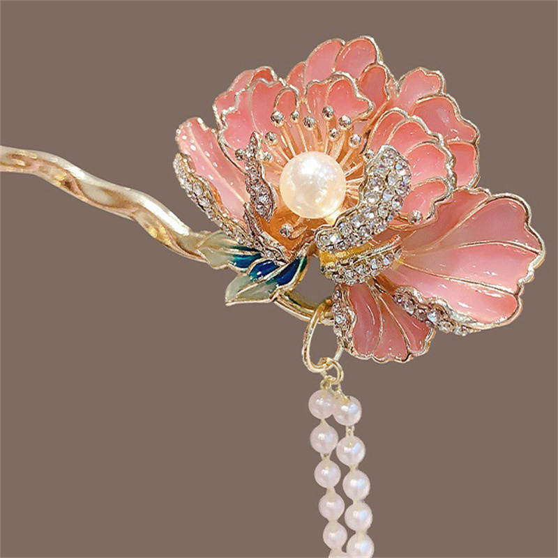 Hanbok Hair Pin - Épingles à cheveux Hanfu à pampilles,