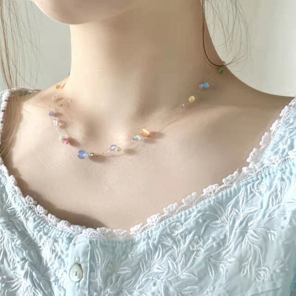 Korean Girls Lifestyle - Collier en alliage doux style coréen,