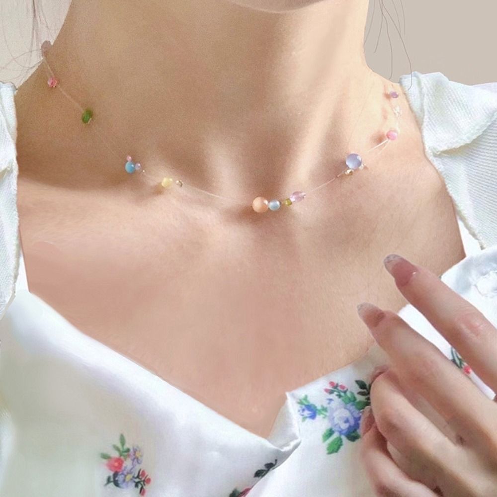 Korean Girls Lifestyle - Collier tendance en alliage style coréen,