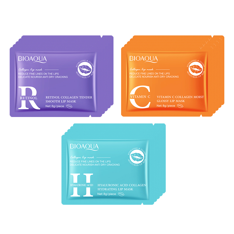 Sheet Mask Collagen - BIOAQUA rétinol cristal collagène masque pour