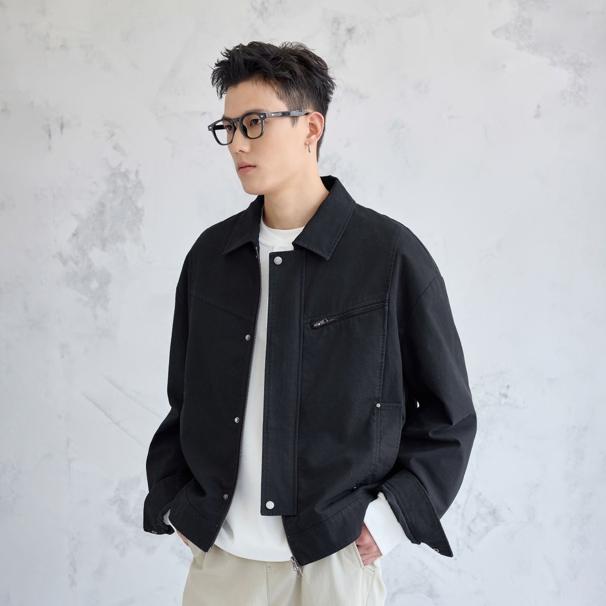 Korean Men Lifestyle - Veste pour homme, style coréen, vie