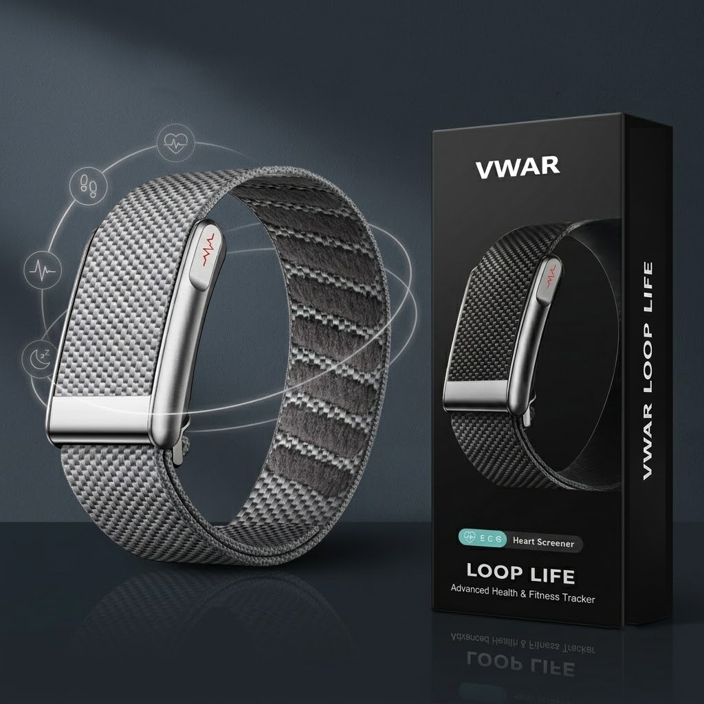 Korean Men Lifestyle - VWAR Loop Life – Bracelet connecté