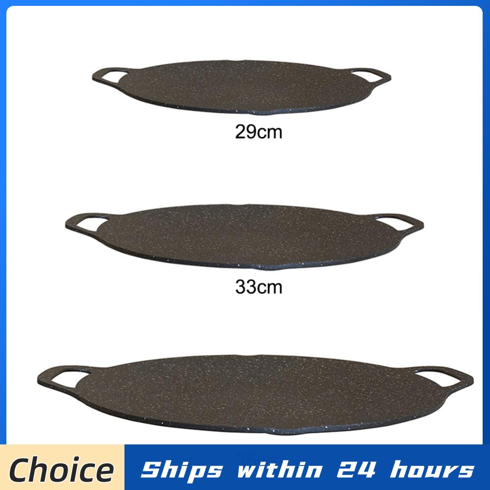 Korean Bbq Grill - Plaque de cuisson extérieure antiadhésive pour