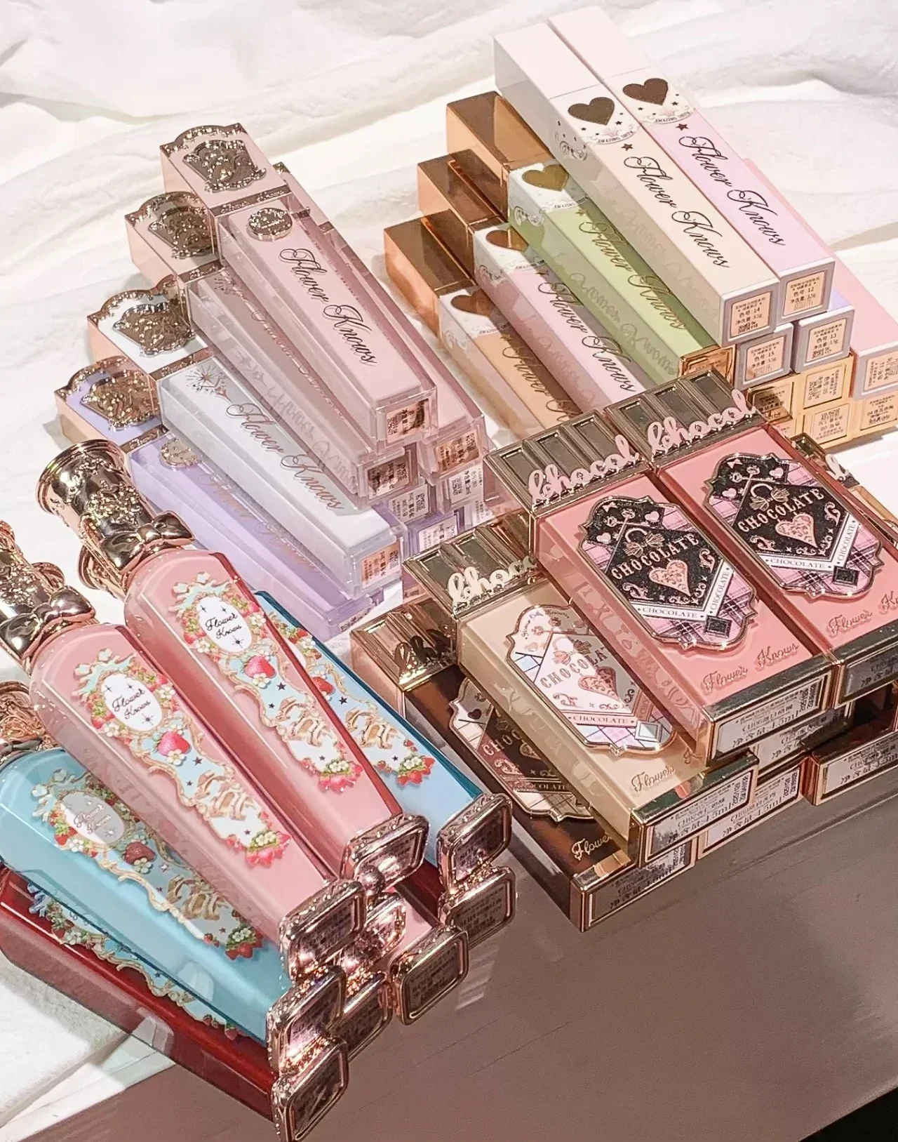 Lip Tint Korean - Flower Knows fzBallet-Rouge à lèvres Little