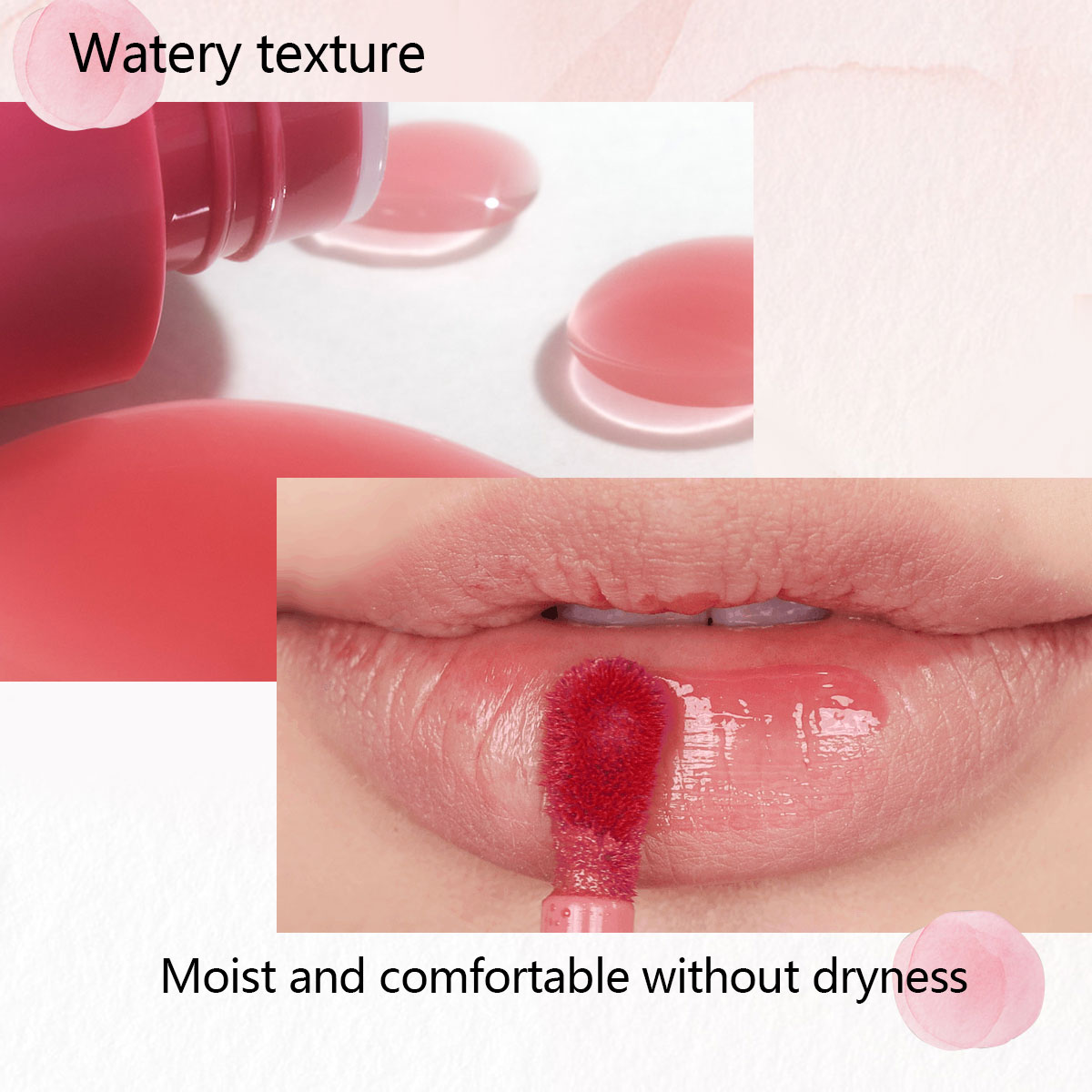 rom&nd BARE MOOL TINT, texture - Lip Tint Korean avis et prix