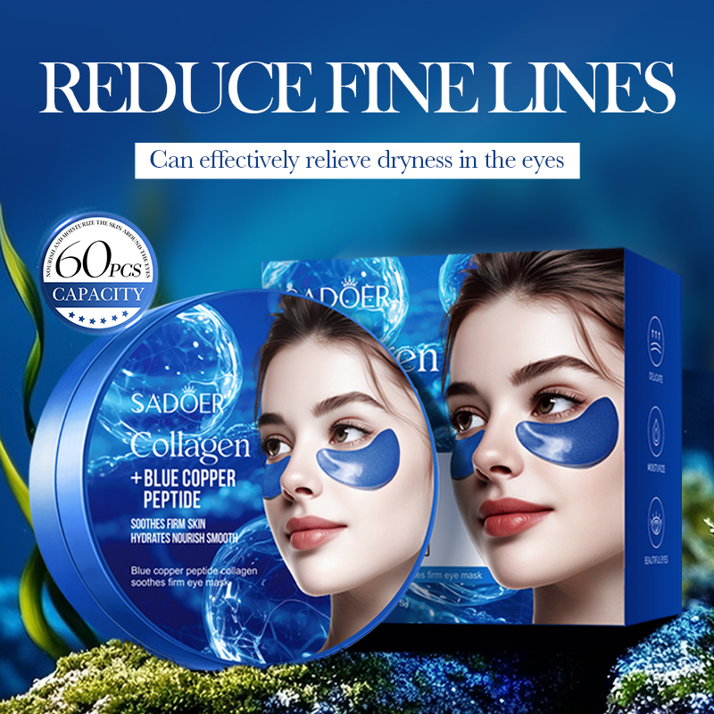 60 pièces SADOER caféine crist - Sheet Mask Collagen avis et prix