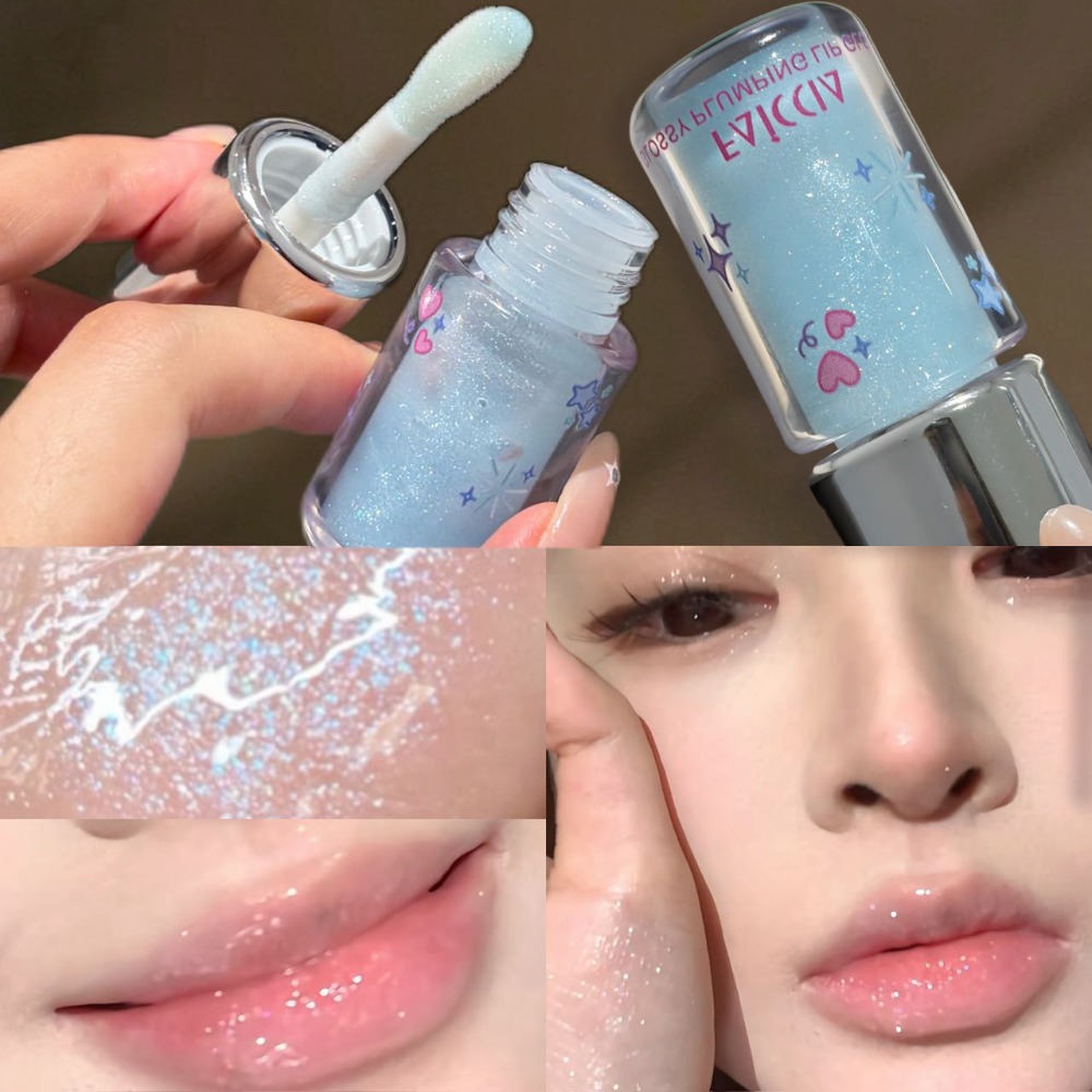 Gloss à lèvres bleu ciel scint - Lip Tint Korean avis et prix