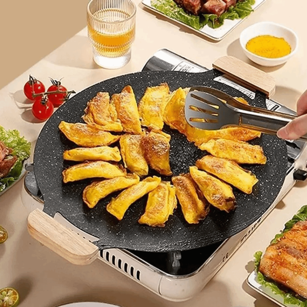 Poêle à griller coréenne 30/32 - Korean Bbq Grill avis et prix