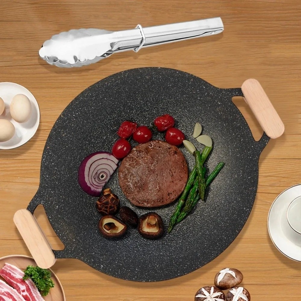 Poêle à griller coréenne 30/32 - Korean Bbq Grill avis et prix