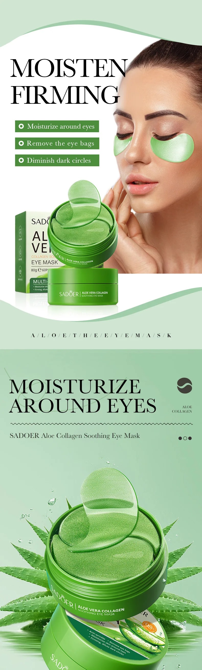 Masque pour les yeux au collag - Sheet Mask Collagen avis et prix