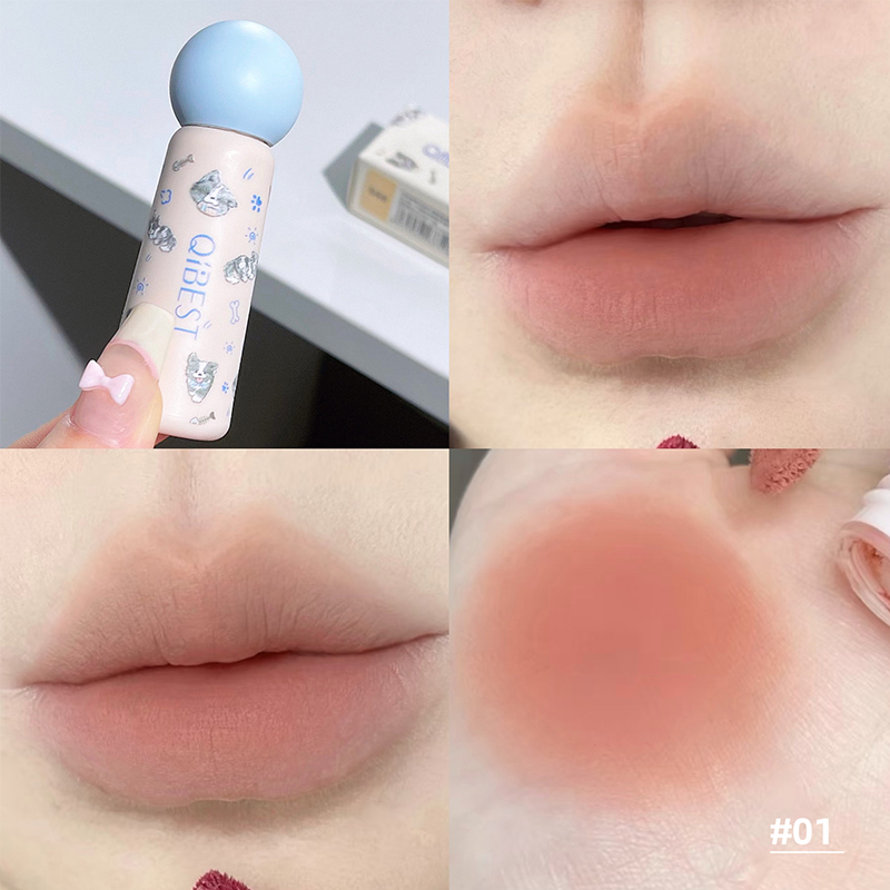QIBEST mignon velours mat boue - Lip Tint Korean avis et prix