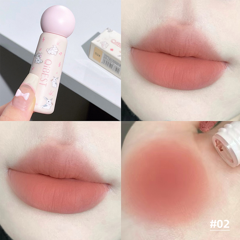 QIBEST mignon velours mat boue - Lip Tint Korean avis et prix