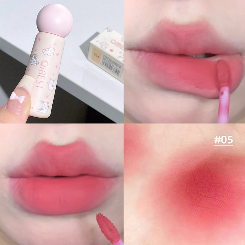 QIBEST mignon velours mat boue - Lip Tint Korean avis et prix