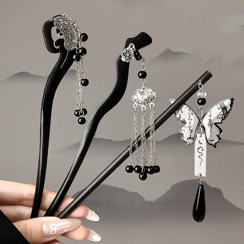 Épingles à cheveux en bois pou - Hanbok Hair Pin avis et prix